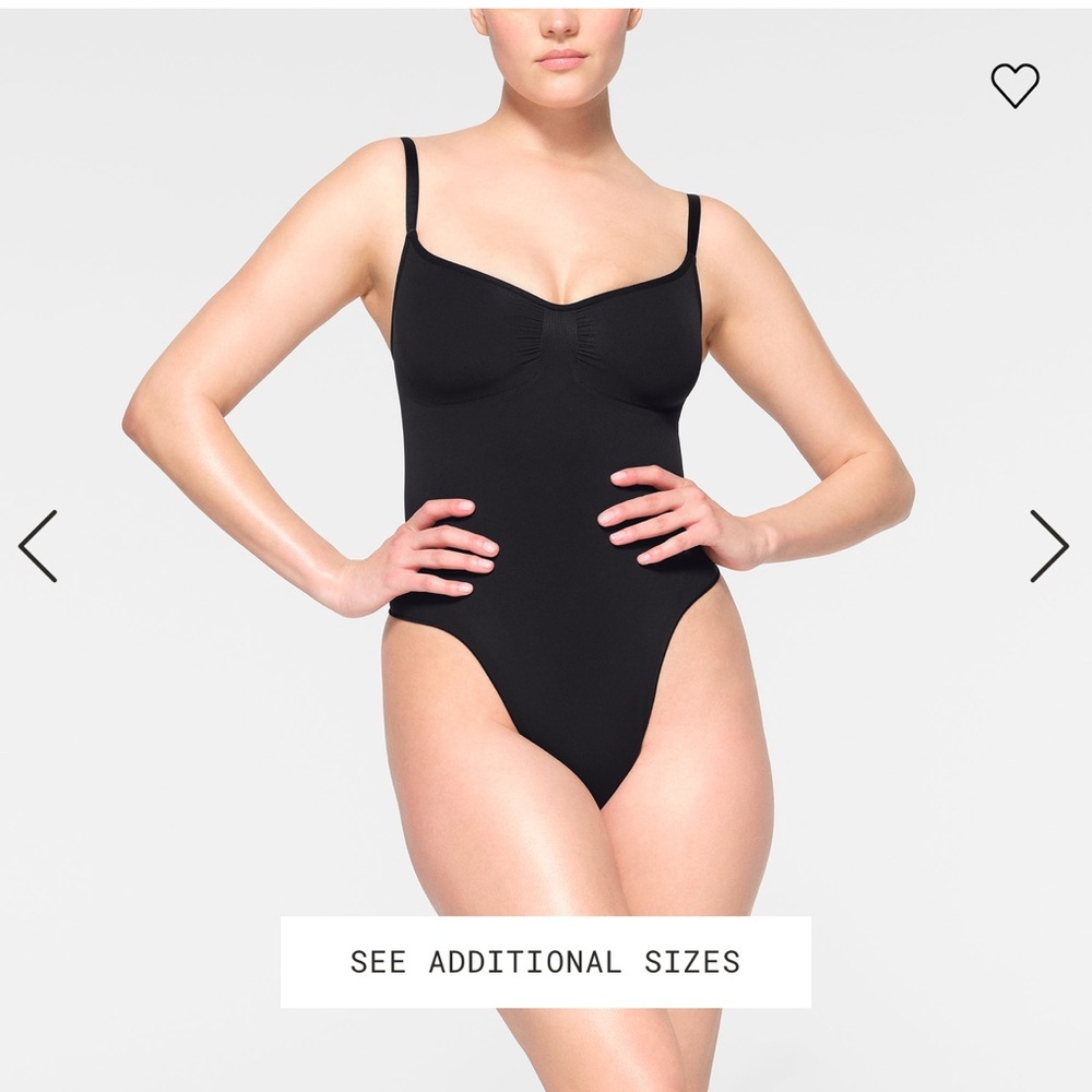 Skims Seamless Sculpt Thong Bodysuit